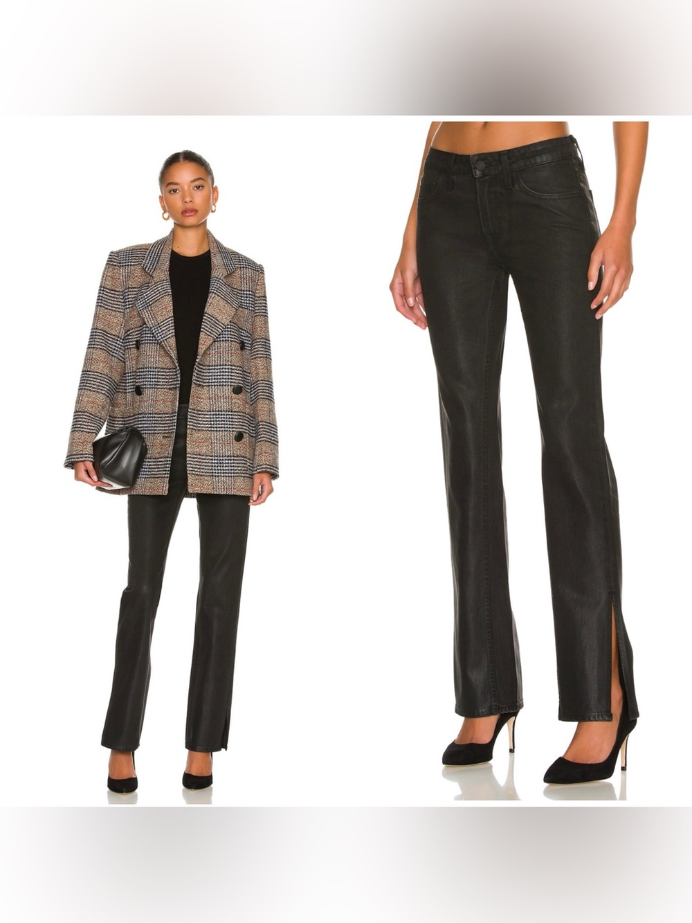 NWT GRLFRND Hailey Low Rise Slim Boot in Manhattan